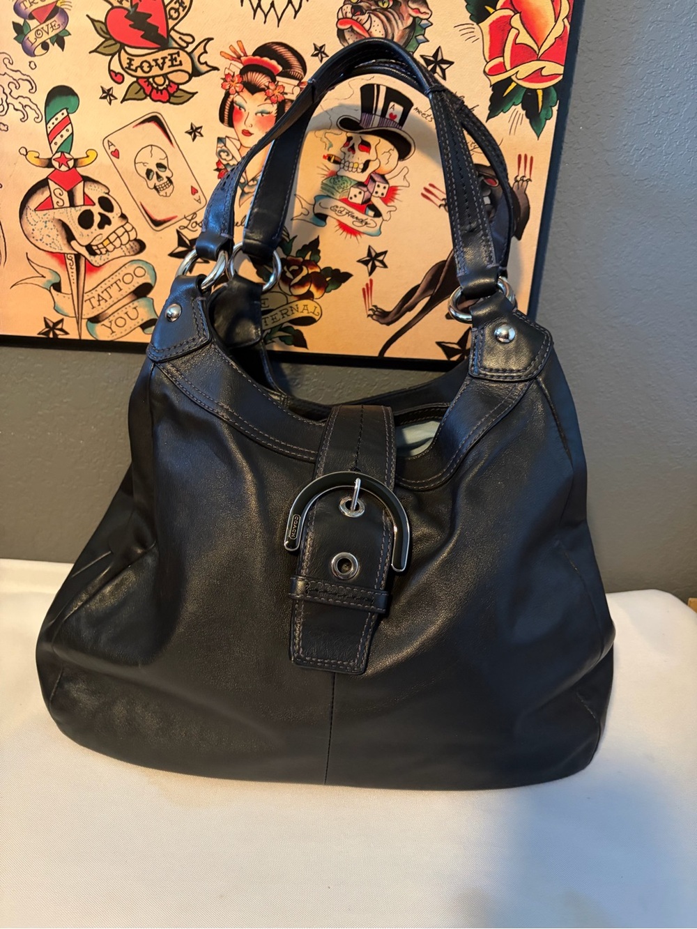 Coach SoHo Lynn Large Hobo 17082